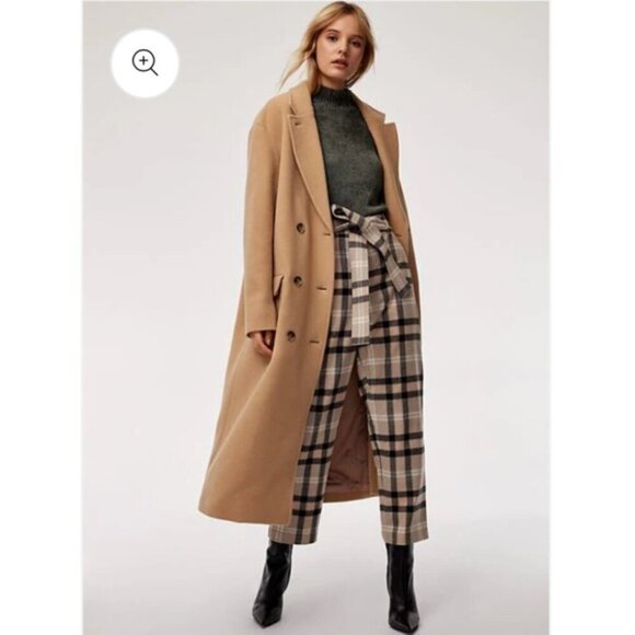 Aritzia Wilfred Wool Tie Front Pants size 2 - Picture 4 of 12